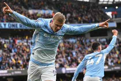 Erling Haaland firma ante el Ipswich otro doblete y el City vuela en la Premier League