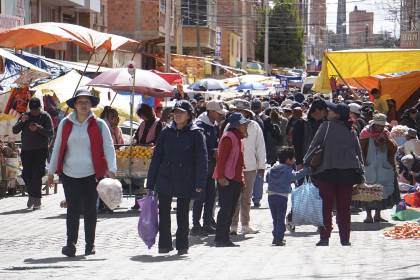 La Paz arranca junio con temperaturas bajo cero