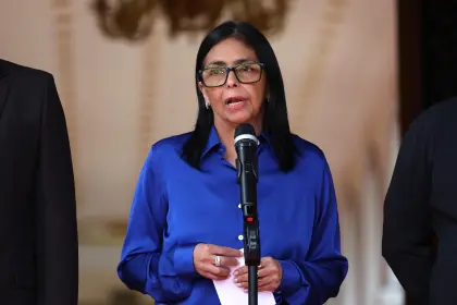 Delcy Rodríguez confirma llamada telefónica con Trump para abordar “agenda de trabajo”