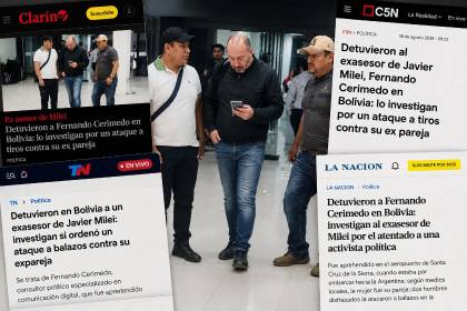 Arresto de Cerimedo sacude Argentina, donde fue asesor de Javier Milei
