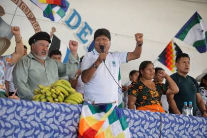 “Si no es de a buenas va a ser de a malas”: Evo amenaza con una movilización desde el 13 de octubre si Paz no retrocede en sus medidas