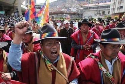 Estos son los 9 puntos de bloqueo que instalarán los Ponchos Rojos este lunes