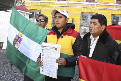 Comité Multisectorial pide un referéndum para la nulidad de la COB y de los Túpac Katari por impulsar los bloqueos