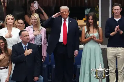 Video: Trump es abucheado por espectadores en la final del US Open de tenis