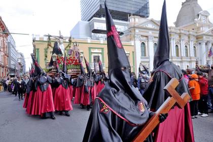 Semana Santa en La Paz: Estas son las actividades y el recorrido de la procesión del Señor del Santo Sepulcro