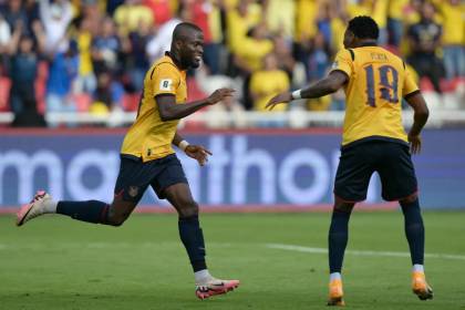 Minuto a minuto: Valencia marca un doblete y Ecuador celebra ante Venezuela (2-0)