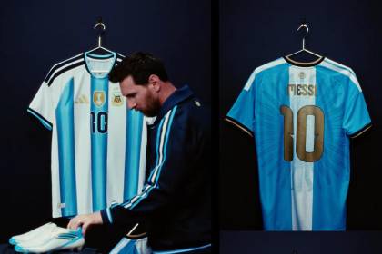 “Una camiseta para toda la vida”: Messi presenta la polera oficial para su despedida