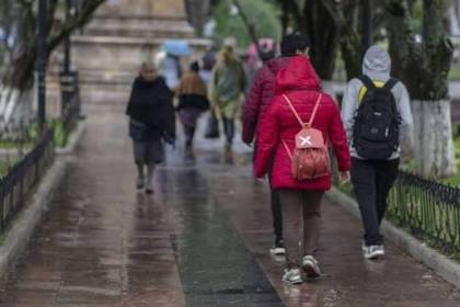 Emiten alerta naranja por descenso brusco de temperaturas en siete departamentos