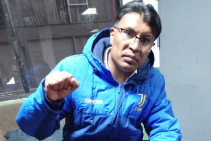 Fiscalía imputa a Nilton Condori por instigación a delinquir y terrorismo y pide que se lo envíe a Chonchocoro