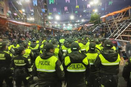 Más de 20.000 policías vigilan las fiestas del Carnaval de Bolivia