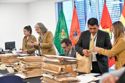 Elección de vocales del TSE: Reportan un total de 83 impugnaciones