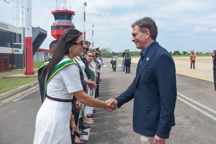 Conmemoran 124 años de la Batalla de Bahía con la presencia de Rodrigo Paz