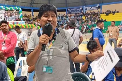 Evo Morales amenaza con resistencia y rebelión “si quieren acabar con el Estado Plurinacional”