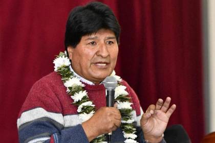 El Grupo de Puebla se muestra preocupado por “campaña de lawfare” contra Evo Morales