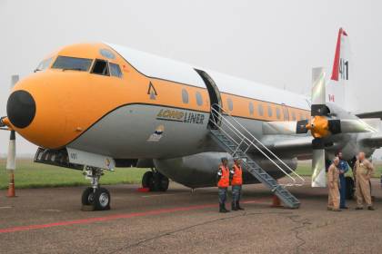 ¿Cómo operará el avión cisterna Tanker Electra que combatirá los incendios forestales en el país?