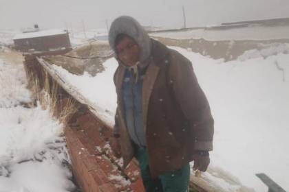 Temperaturas de 11 grados bajo cero: La nevada deja a 51 familias afectadas en el norte de Potosí