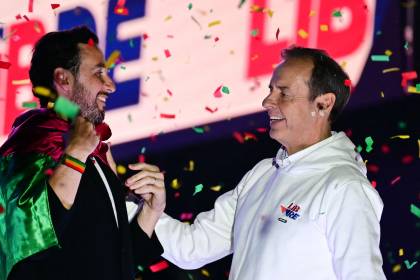 Tuto y JP cierran campaña: “No es momento de dudar cuando el futuro de la Patria está en juego”