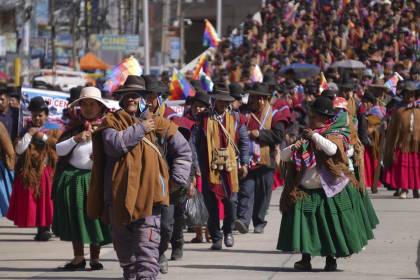 Campesinos de La Paz convocan a la ‘Alianza de Unidad’ a una marcha para este viernes que partirá desde El Alto