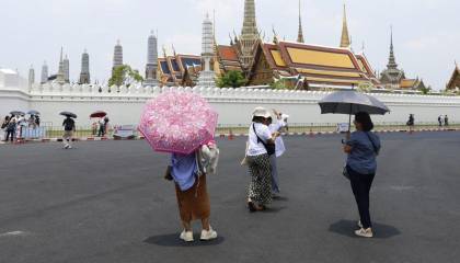 El calor extremo golpea el sudeste asiático, con hasta 44 grados en Tailandia