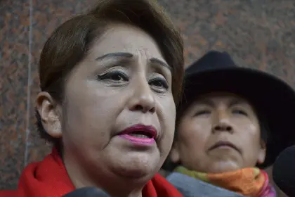 Fiscalía de La Paz no descarta iniciar una investigación contra Ruth Nina