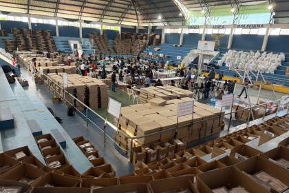 A una semana del balotaje, Santa Cruz concluye el armado de maletas electorales