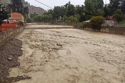 La Paz mantiene activa la alerta amarilla por crecida de ríos; el Huayñajahuira registra ondas pulsantes 