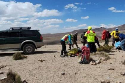 Intensifican la búsqueda de un turista extranjero que está desaparecido en el Sajama