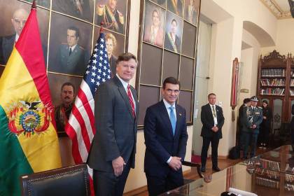 Bolivia y EEUU restablecen relaciones diplomáticas a nivel de Embajadores