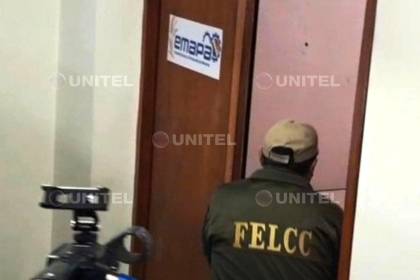 La Felcc y la Fiscalía intervienen las oficinas de Emapa en La Paz