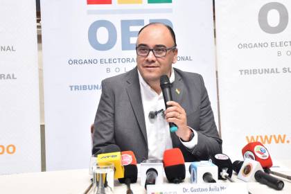 Presidente del TSE: “Nos hemos comprometido a realizar la elección judicial después de las subnacionales”