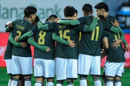 Esta es la lista de los 23 convocados de Bolivia para el partido amistoso con Perú