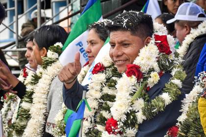 “No me alejaré de Evo Morales”, dice Leonardo Loza tras su victoria en Cochabamba 