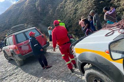 Seis de los nueve heridos del embarrancamiento en Morochata son menores, dos de ellos presentan mayor gravedad