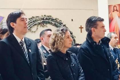 El presidente Paz llega a El Alto para la misa por los fallecidos en el accidente aéreo y el aniversario de la urbe 