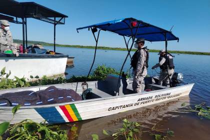 Hallan sin vida a dos hombres que desaparecieron cuando pescaban en Puerto Quijarro
