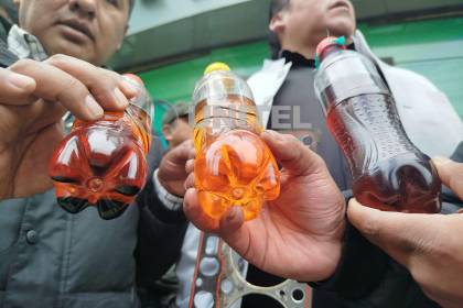 Tras la protesta de choferes por la “mala calidad” de gasolina, ANH anuncia inspecciones “sorpresivas” en surtidores y YPFB