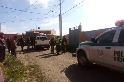 Fiscalía revela que la mujer asesinada en Viacha fue atacada por al menos tres sujetos