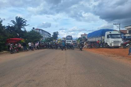 Bloqueo de mototaxis por calidad de combustible: Así se encuentran las rutas en el norte cruceño 