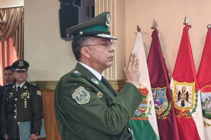Paz reemplaza a Franz Cabrera y nombra como inspector de la Policía a Lucio Jiménez
