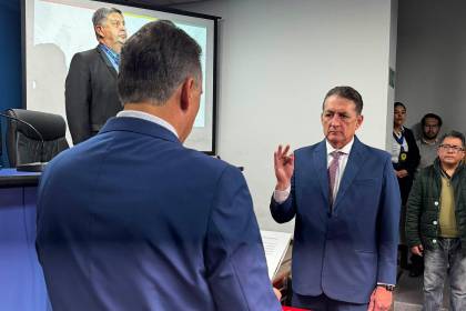 Roberto Rivero asume el viceministerio de Defensa Civil y traza cinco pilares para su gestión 