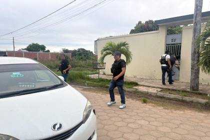 Atraco a Joyería: Policía allana inmueble en la zona norte de Santa Cruz y hay arrestados