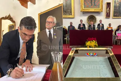 Este es el mensaje escrito que dejó Rodrigo en la Casa de la Libertad