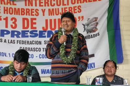 Bloqueadores se organizan en turnos y “no se van a cansar”, dice Evo, que apunta a masificar protestas