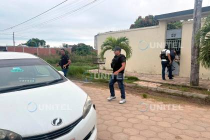 Atraco a Joyería: Policía allana inmueble en la zona norte de Santa Cruz y hay arrestados