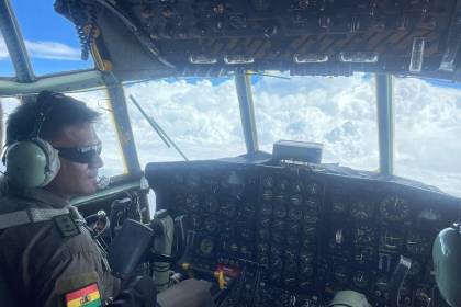 Bombardean nubes en busca de lluvias en la Chiquitania y se esperan resultados hasta el viernes