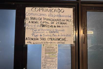 El paro de salud se mantiene en Santa Cruz, mientras que la atención en Cochabamba se normaliza