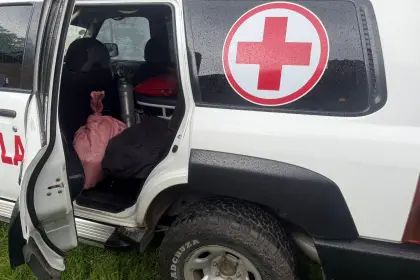 Fuerza antidrogas secuestra una “ambulancia” que transportaba 52 paquetes de pasta base de cocaína