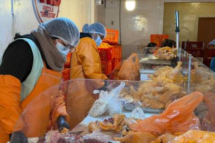 ¿ A cuánto se cotiza el precio del pollo en mercados del eje central?