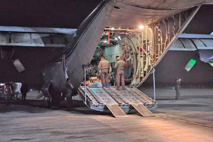 Dos bolivianas fueron repatriadas por la misión humanitaria que viajó a Venezuela por el doble terremoto