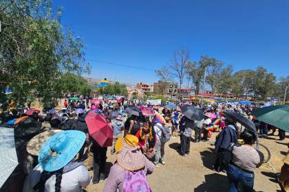 Evistas suspenden marcha en Cochabamba y denuncian plan para aprehender a dirigentes